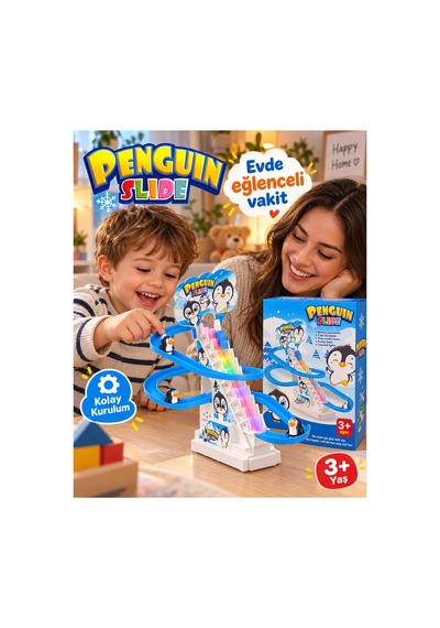 Dön Dolaş Penguen Merdiven Small Işıklı Müzikli - 922840751