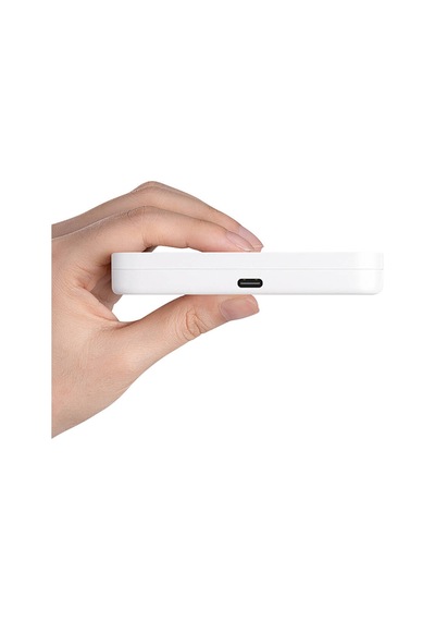 Benks W12-01 3in1 Katlanabilir Magnetik Kablosuz Şarj Standı 15w Beyaz