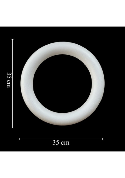 35cm Strafor Köpük Halka, Köpükten Halka