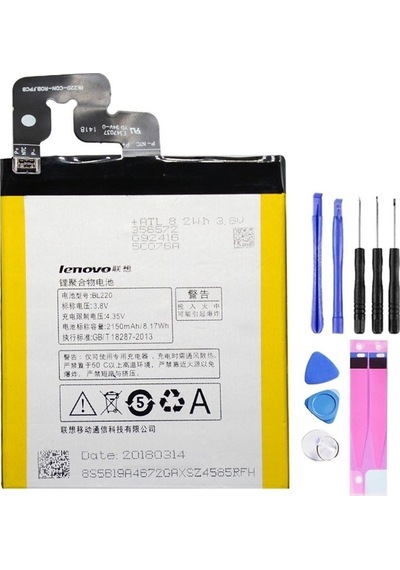 Lenovo S850 S850T Pil Batarya ve Tamir Seti Bl220