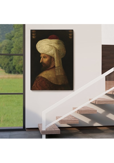 Fatih Sultan Mehmed Han Tablosu-6409 35 X 50