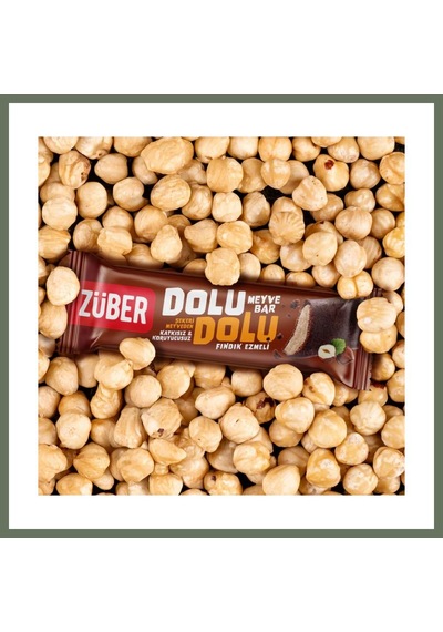 Bezos Dolu Dolu Fındık Ezme Meyve Bar 30 Gr Bezos1