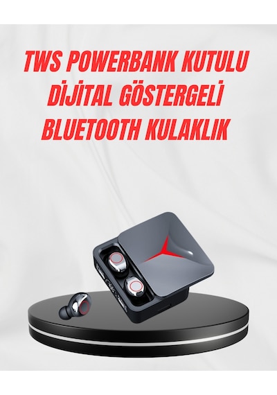 Şarj Kutulu Bluetooth 5.3 Kulaklık Hızlı Eşleşme Ve Net Görüşme Kalitesi -