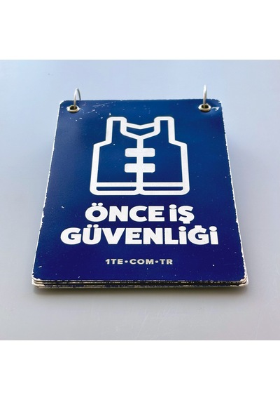 Isg Alüminyum Uyarı Levhası Seti 13x18cm, 8 Adet
