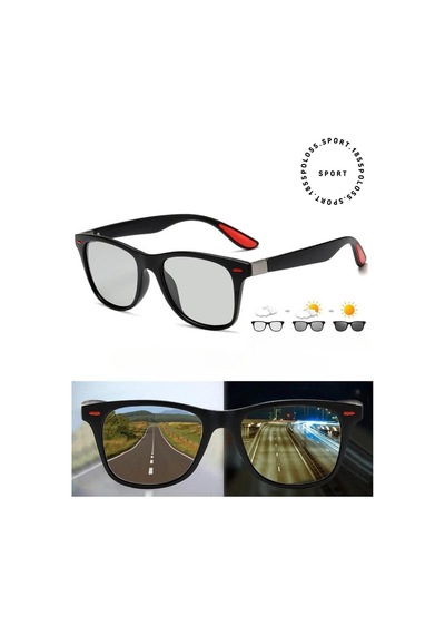 The Roomy Polarize Lens Kırmızı Çivi Detaylı Wayfarer Kadın Güneş Gözlüğü