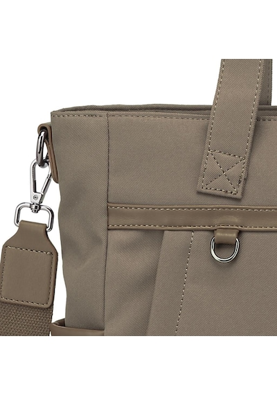 Smart Bags Twill Dimi Kumaş Kadın Omuz Çantası 3331 Kahve