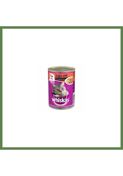 Whiskas Gravy Soslu Sığır Etli Yetişkin Kedi Konservesi 24 Adet 400 Gr Hb006