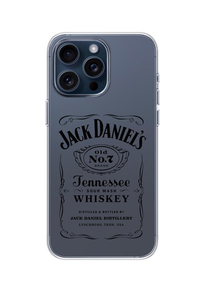 Iphone 14 Pro Max Uyumlu Whiskey Tasarımlı Şeffaf Telefon Kılıfı Çok Renkli