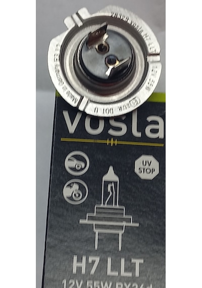 Vosla H7 12v 55w Halogen Far Ampülü Longlife Made In Germany Uzun Ömürlü