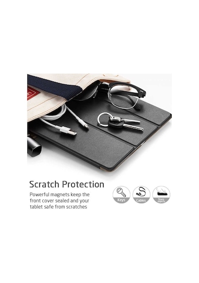 Galaxy Tab S6 2019 Sm-t860-sm-t865-sm-t867 Uyumlu Smart Cover Standlı 1-1 Tablet Kılıfı - Kırmızı - T10738