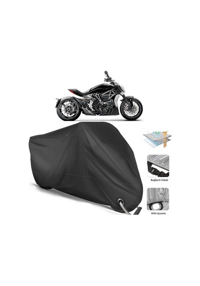 Ducati Diavel Xdiavel S Motor Branda(Kilit Uyumlu-Siyah (457266460)
