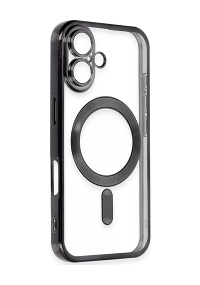 Newface Apple İphone 16 Plus Kılıf Kross Magneticsafe Kapak - Siyah