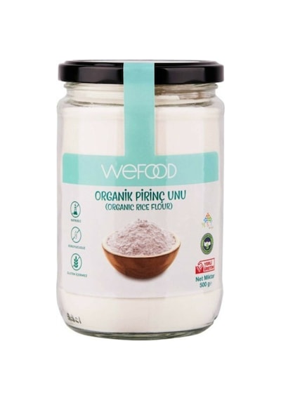 Wefood Organik Pirinç Unu 500 gr