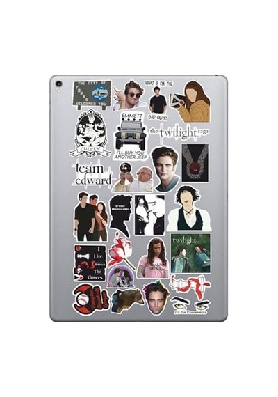 Alacakaranlık &amp Twilight Sticker Paketi Bullet Journal Defter Çıkartma Ajanda Laptop Etiket Diğer