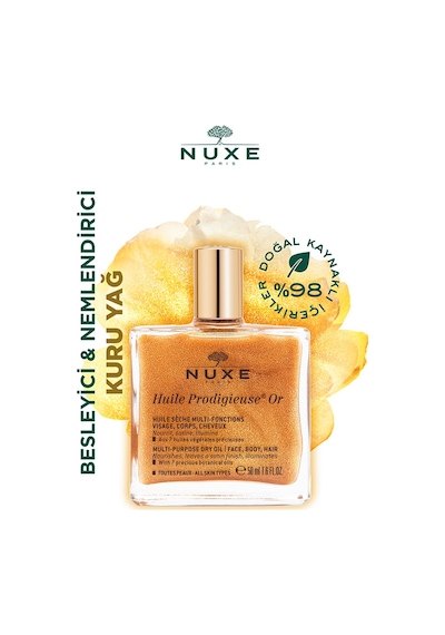 Nuxe Huile Prodigieuse Or Dry Oil Altın Parıltılı Yağ 50 ML
