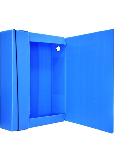 Arşiv Ve Proje Kutusu 29x36x10cm Mavi 15 Adet 1 Adet