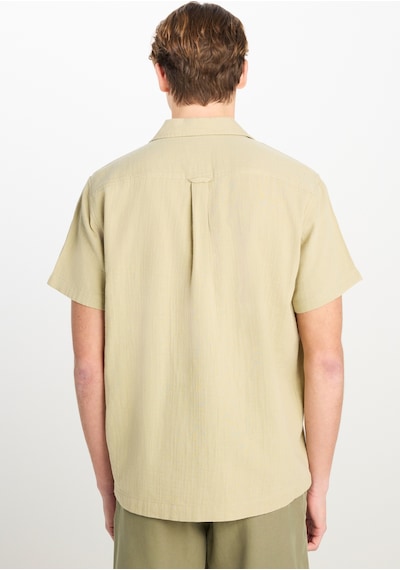 Lee Erkek Relaxed Fit Açık Yeşil Keten Gömlek - L2510207299