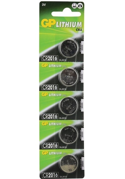 Gp Cr2016 Lityum Pil 5 Li  Paket
