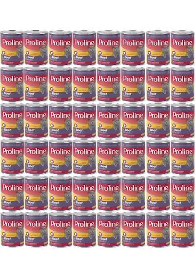 Pro Line Dana Etli Yetişkin Kedi Konservesi 48 x 400 G