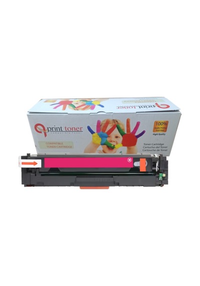 Qprint Toner Hp 203x Cf540x Set Uyumlu  Toner 4 Renk Yüksek Kapasite M254 M280 M281