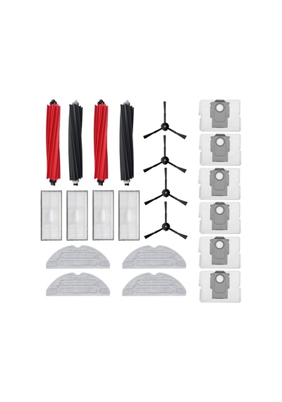 Roborock S8 / S8 Plus / S8 Pro Ultra S8 Pro Değil Uyumlu 1 Yıllık Yedek Set 20 Parça