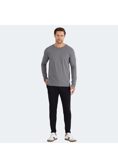 Slazenger ROVER Erkek Sweatshirt Koyu Gri