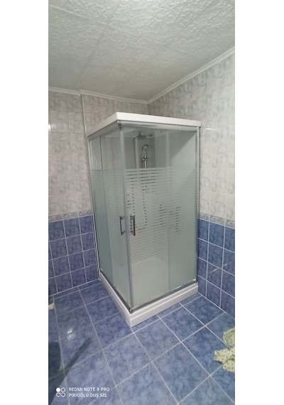 100x100 Kare Duş Üstü Kompakt Sistem