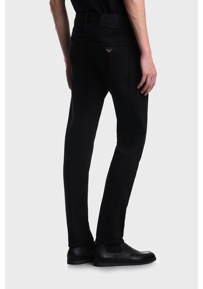 Emporio Armani Pamuklu Slim Fit Düşük Bel Jeans Erkek Kot Pantolon Em000121 Af27706 Mc002 Siyah Emporio Armani Pamuklu Slim Fit Düşük Bel Jeans Erkek Kot Pantolon Em000121 Af27706 Mc002 Siyah