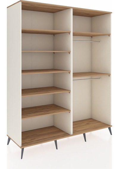 Kronos Gardrop 7 Raflı 2 Askılı 176x59x221 Aytaşı-çam Çam Kronos Gardrop 7 Raflı 2 Askılı 176x59x221 Aytaşı-çam Çam