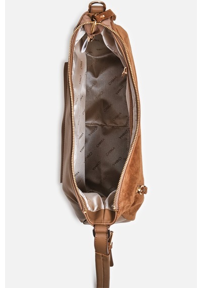 K&s Süet Omuz Çantası Camel