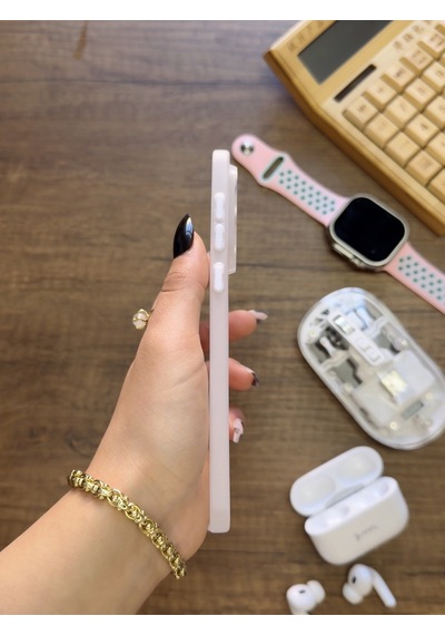 Samsung Galaxy S25 Edge Uyumlu Süper İnce Mat Ultra Thin Silikon Kılıf Şeffaf