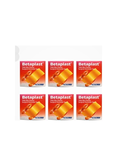 Betaplast Tıbbi Bez Flaster 5cm X 5m - 6 Adet