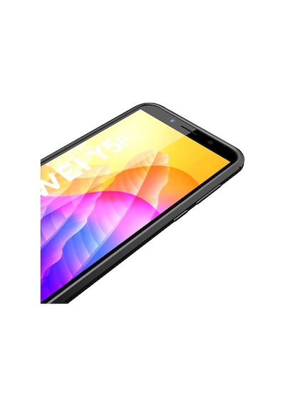 Huawei Y5p Kılıf Niss Deri Desenli Silikon Kılıf Siyah