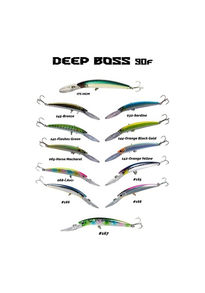 Fujin DeepBoss 90F 9.5gr Maket Balık