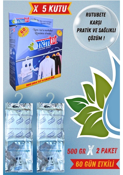Rutubet Ve Nem Karşı Etkili Koku Küf Ve Korozyon Önleyici 5 Kutu