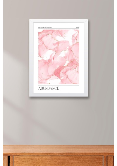 Abundance Çerçeveli Tablo Gradient Collection Bereket Bolluk Aura Enerji Renkleri