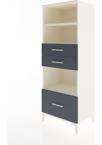 Hyperion Dolap 3 Raflı 3 Çekmeceli 60x44x163 Aytaşı-antrasit Aytaşı Hyperion Dolap 3 Raflı 3 Çekmeceli 60x44x163 Aytaşı-antrasit Aytaşı