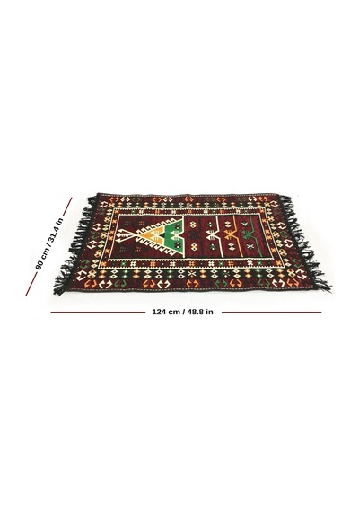 Shark Anadolu Seccade Kilim 7 Bordo