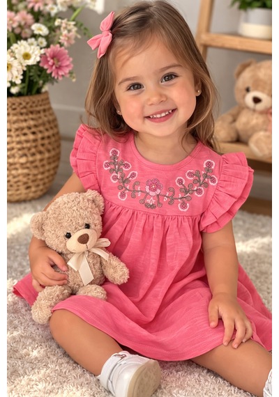 Uğur Bebe Cigit %100 Pamuk Nar Çiçeği Renk Kız Bebek Tunik Nakışlı Yazlık Şık Rahat Günlük Nar Çiçeği Nar Çiçeği Uğur Bebe Cigit %100 Pamuk Nar Çiçeği Renk Kız Bebek Tunik Nakışlı Yazlık Şık Rahat Günlük Nar Çiçeği Nar Çiçeği