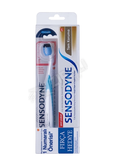 4 Adet Sensodyne Diş Macunu 75 Ml Tam Koruma + Diş Fırçası