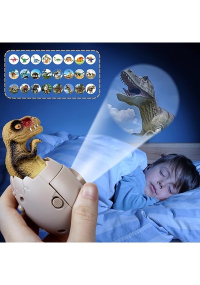 Oyuncak Projektörlü Dinozor