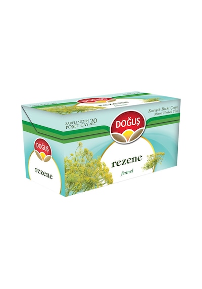 Doğuş Rezene Karışık Bitki Süzen Bardak Poşet Çay 20 x 2 G