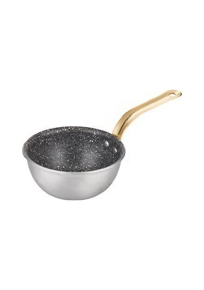 Alu Granit Mini Wok Tava 12cm Gri