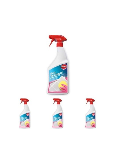Derz Temizleyici 750 Ml 4 Paketi 1000'li Set