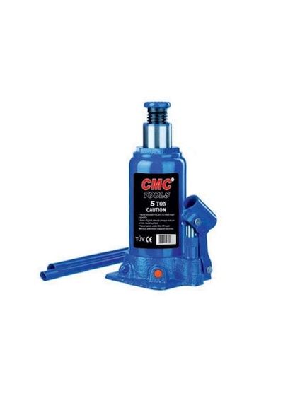 5 Ton Şişe Kriko 380 Mm Maksimum Yükseklik 195 Mm Minimum Yükseklik Kod: Cmc 8563
