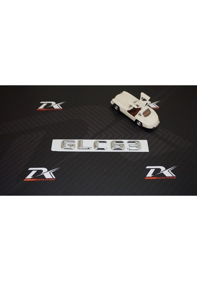 GLC63 Bagaj Krom Metal 3M 3D Yazı Logo
