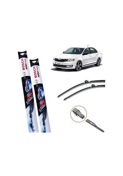 Skoda Rapid Muz Silecek Takımı Ön Bosch Aerotwin 2013-2020