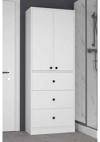 Güneş 3 Çekmeceli 2 Kapaklı Banyo Dolabı Diğer