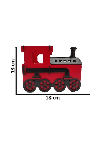 Ahşap Kalemlik Tren