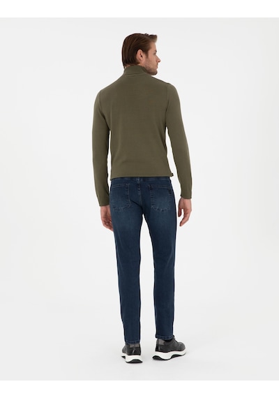 Pierre Cardin Erkek Lacivert Jean Pantolon 50295872-vr033 Lacivert